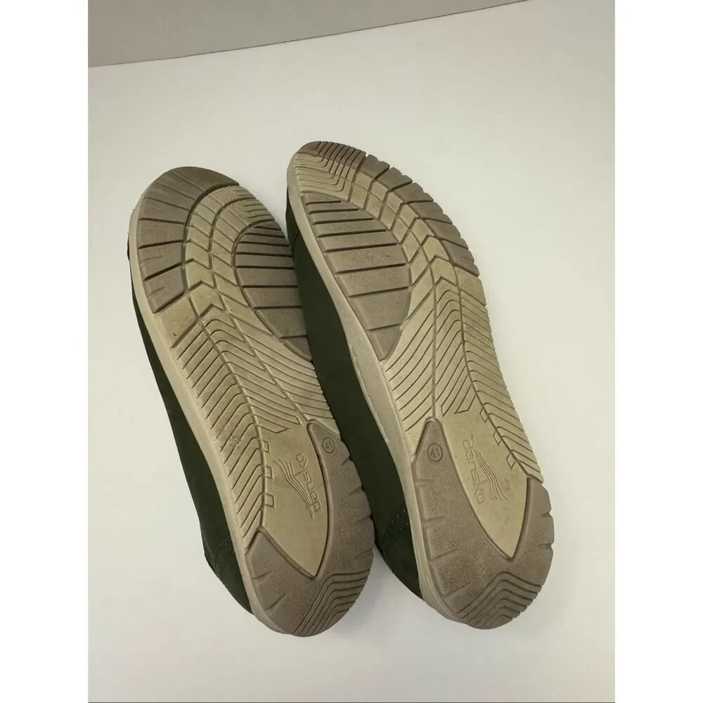 Dansko Leela Moss Waterproof Leather Sneakers Size 41 = US 10.5-11 Women’s